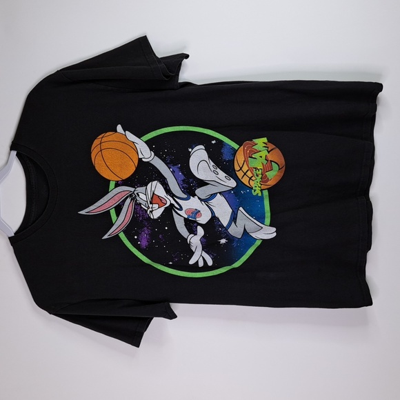 Bugs Bunny Other - Space Jam Bugs Bunny Dunk Crew Neck Short Sleeve Men's Size L